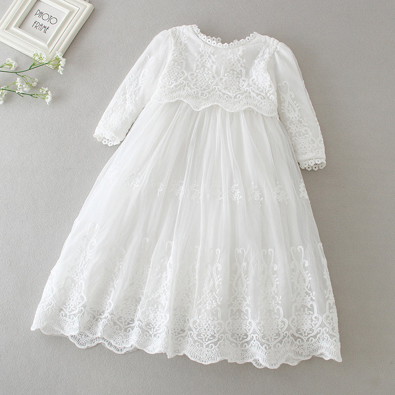 Baptism Dresses for Girls - Christening Dress – YoYo Boutique